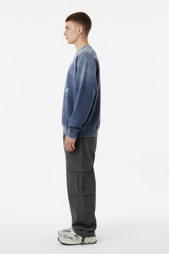 Anatomy Sunfade Drop-Shoulder Sweatshirt