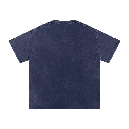 Bird Brained Snow Washed Oversized Tee